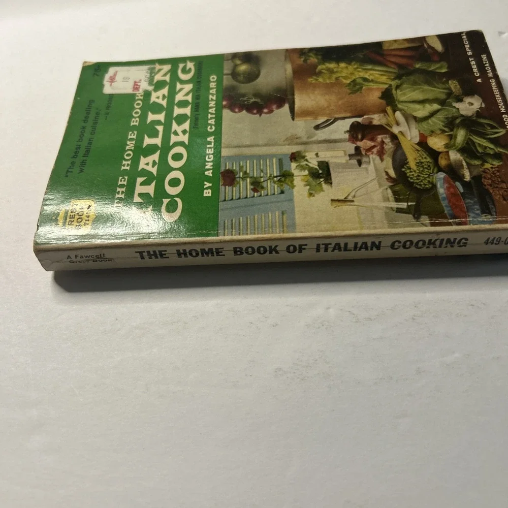 THE HOME BOOK OF ITALIAN COOKING - ANGELA CATANZARO